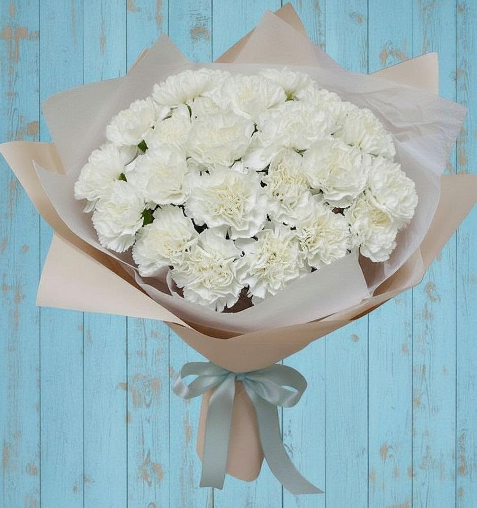 Букет цветов из: Гвоздики в Рыбной Слободе