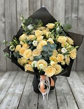 Букет цветов из:  Розы и Лизиантусы #REPLACE_PRED# Рыбной Слободе