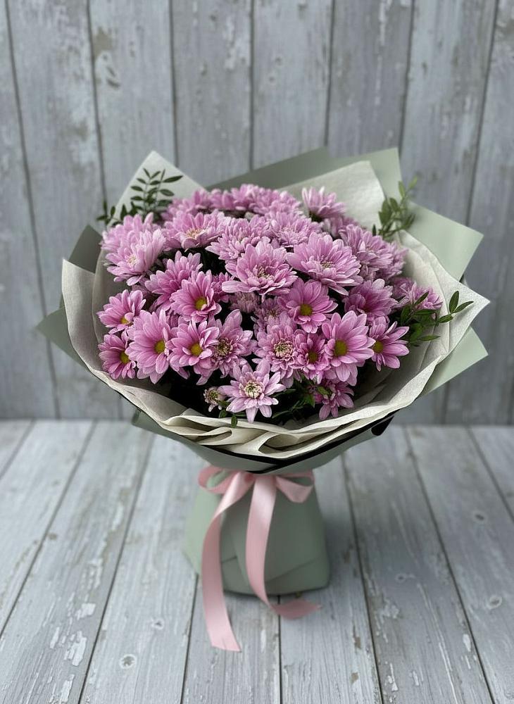 Букет цветов из: Хризантемы в Рыбной Слободе