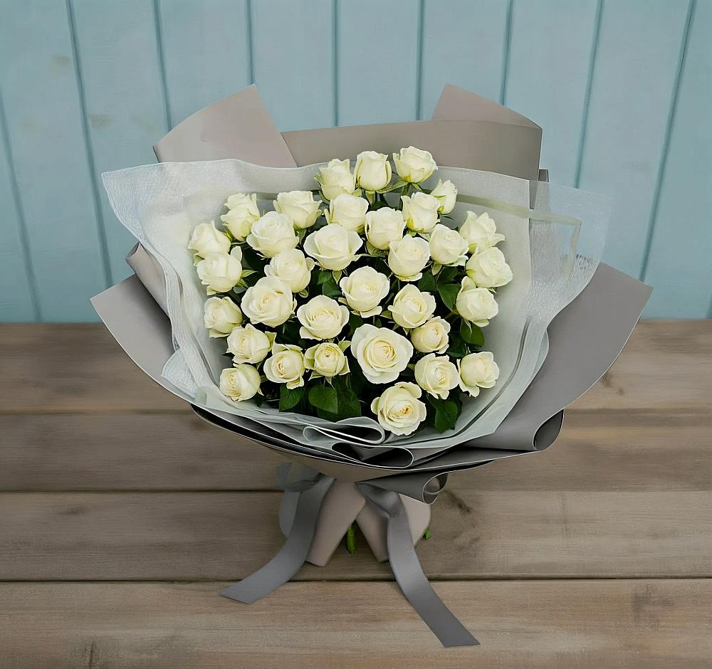 Букет Белоснежная нежность в Рыбной Слободе