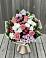 Букет цветов из: Альстромерии, Гвоздики, Розы и Хризантемы в Рыбной Слободе