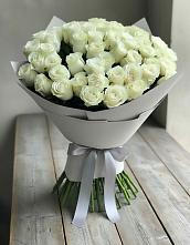 Букет 35 Белых роз #REPLACE_PRED# Рыбной Слободе