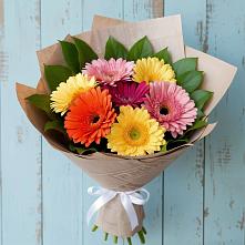 Букет цветов из:  Герберы #REPLACE_PRED# Рыбной Слободе