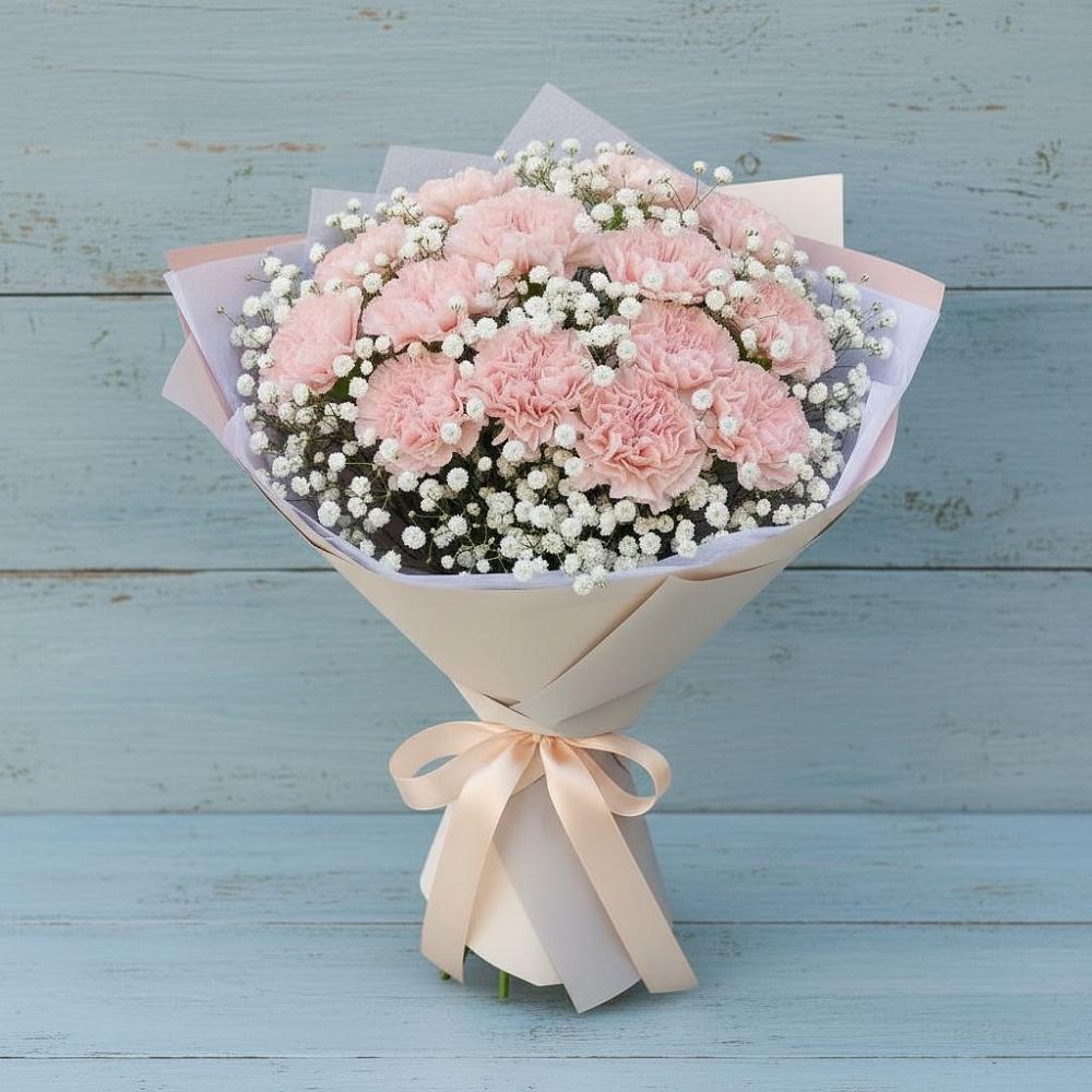 Букет цветов из: Гвоздики в Рыбной Слободе