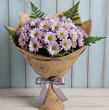 Букет цветов из:  Хризантемы в Рыбной Слободе