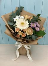 Букет цветов из:  Герберы и Хризантемы #REPLACE_PRED# Рыбной Слободе