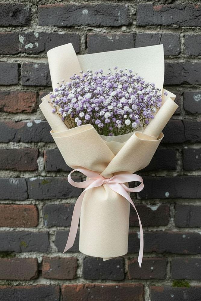 Букет цветов из: Гипсофила в Рыбной Слободе