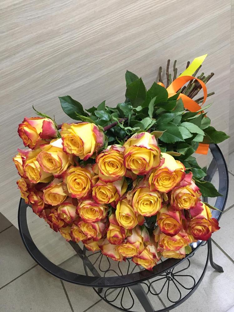 Букет Желтые розы в Рыбной Слободе