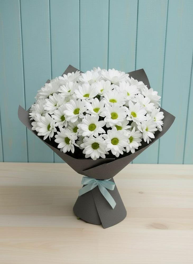 Букет цветов из: Хризантемы в Рыбной Слободе