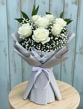 Букет цветов из:  Розы в Рыбной Слободе