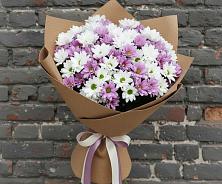 Букет цветов из:  Хризантемы в Рыбной Слободе