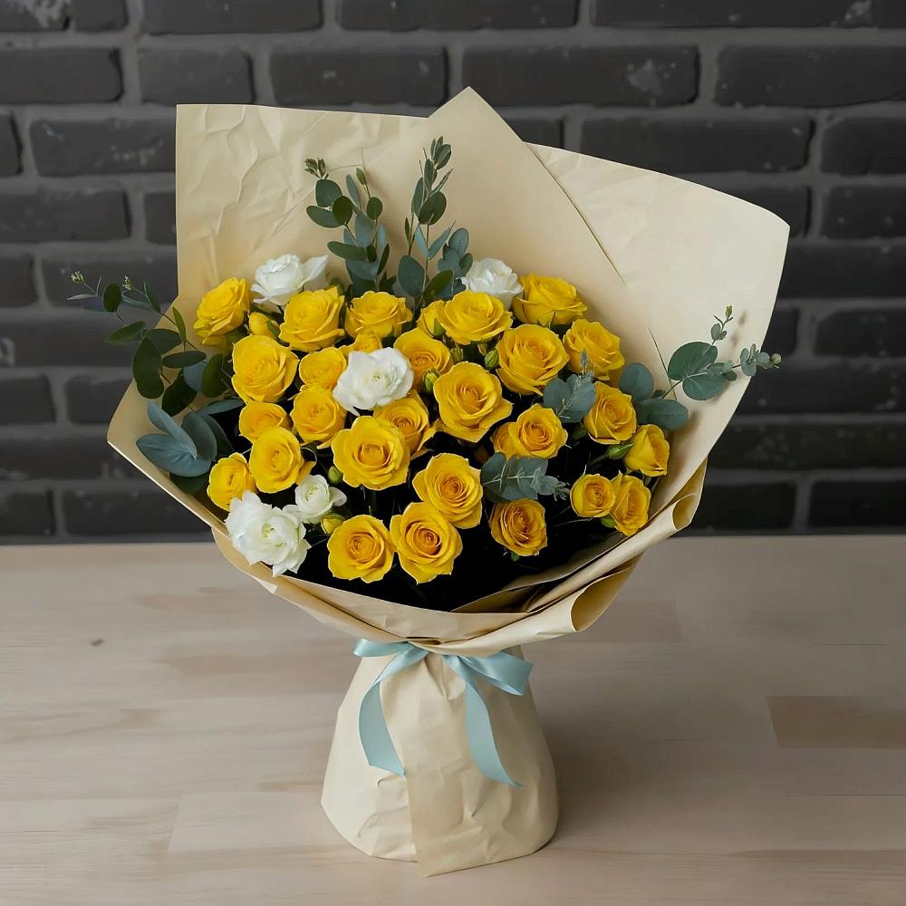 Букет цветов из: Розы в Рыбной Слободе