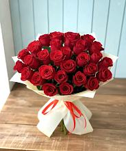 Букет 29 Красных роз в Рыбной Слободе