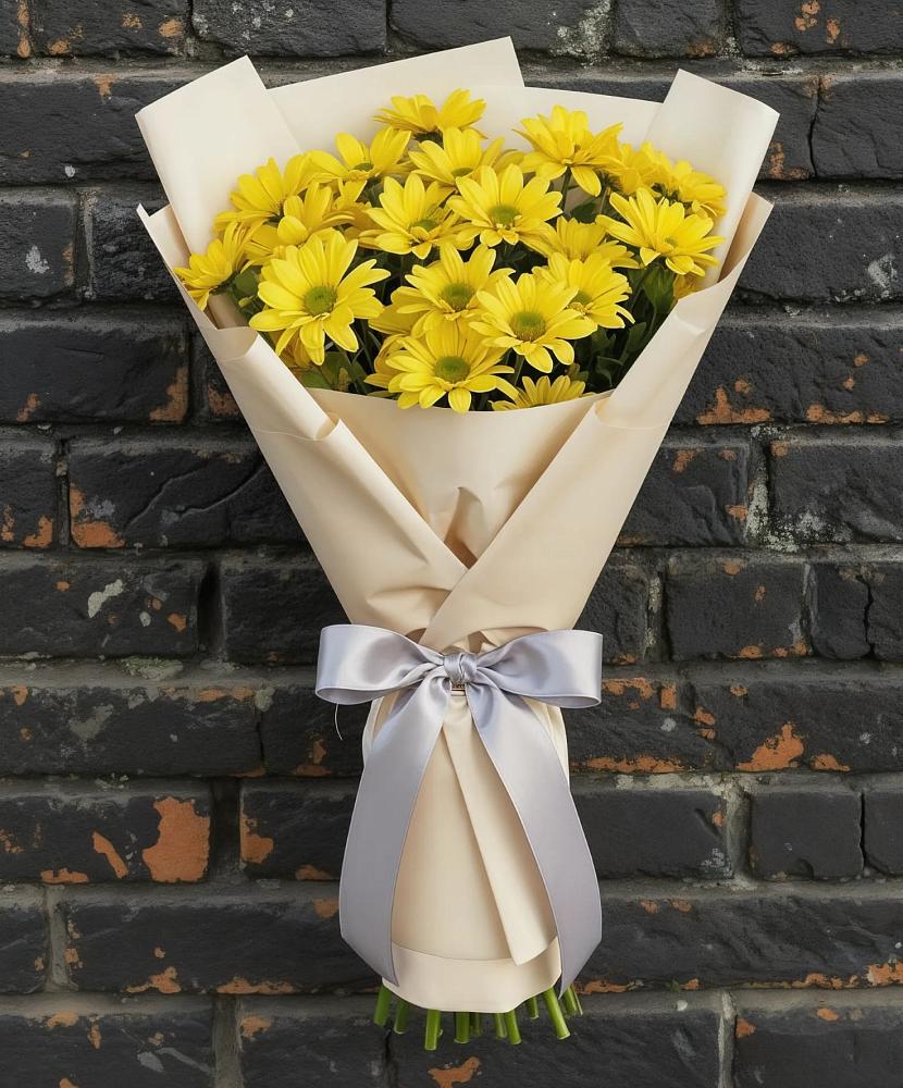 Букет цветов из: Хризантемы в Рыбной Слободе