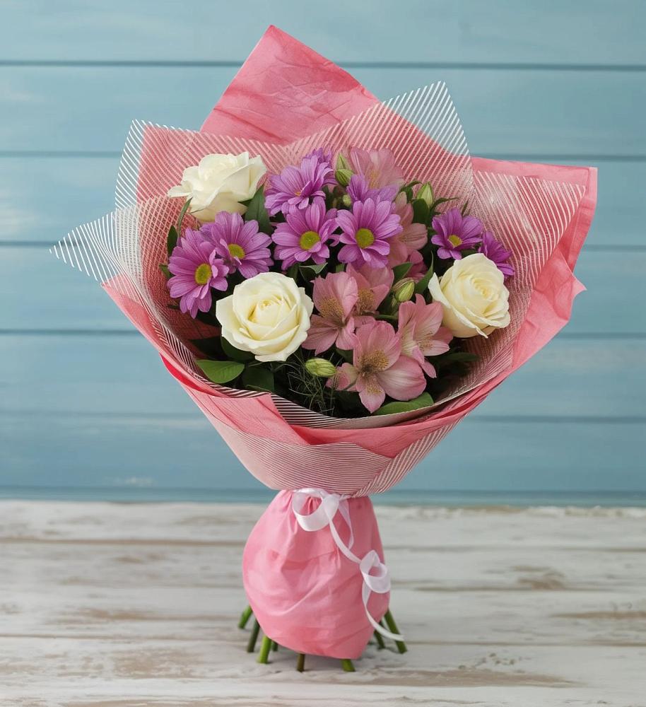 Букет цветов из: Герберы в Рыбной Слободе